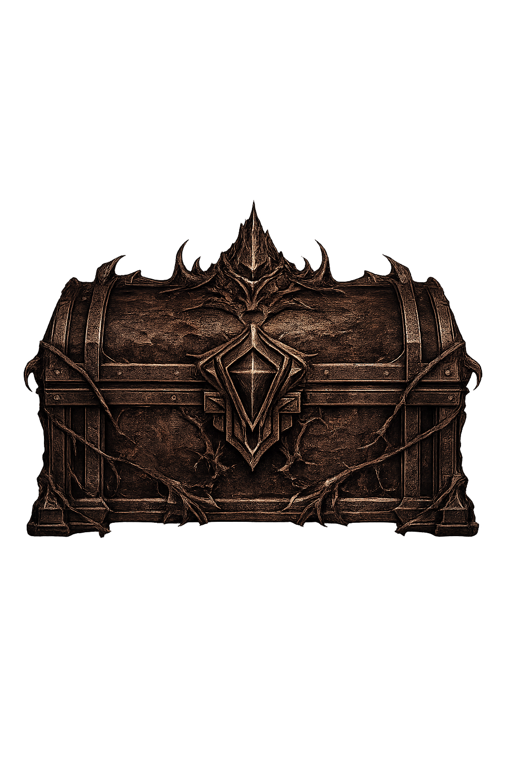 Закрытый большой сундук